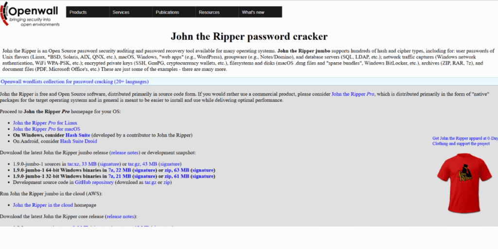 Password Recovery Tools