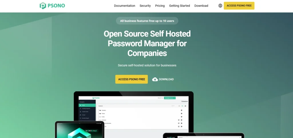 Password Recovery Tool - Psono
