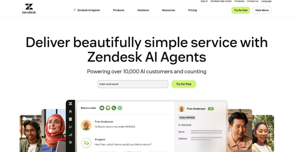 Zendesk-Client and Customer Portal Software