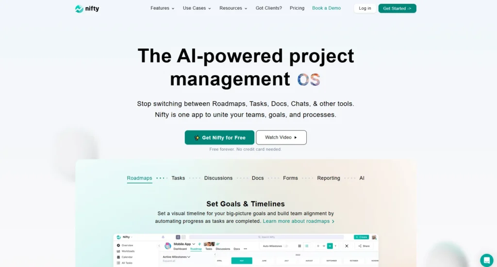 nifty-Client & Customer Portal Software