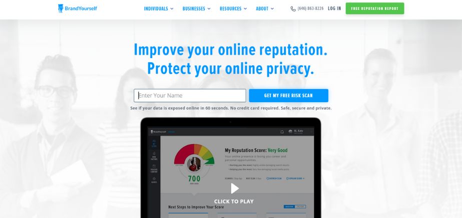 Online Reputation Management Companies-brandyourself