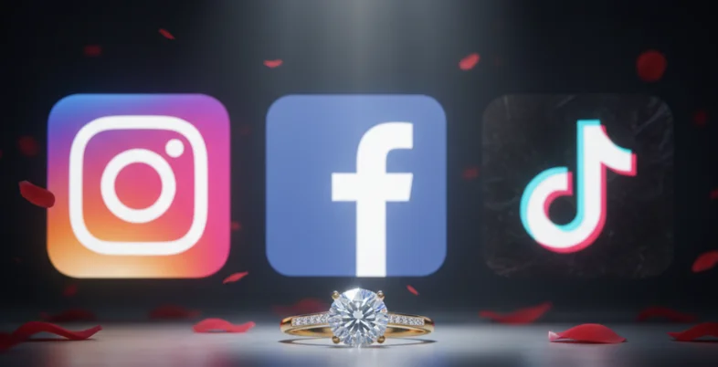 Making Engagement Rings Stand Out on Social Media