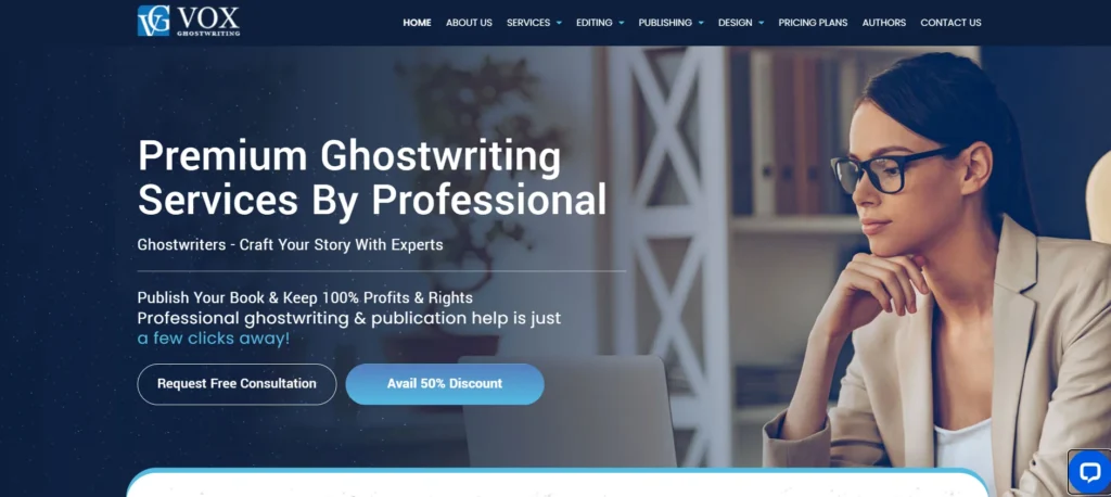 GhostWriting Service - Vox Ghostwriting