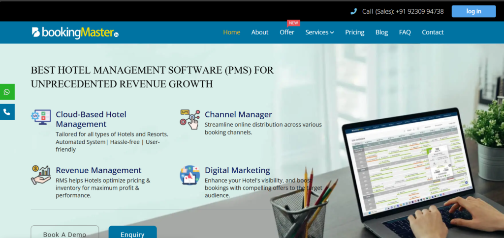 Best Hotel Front Desk Software: Booking Master