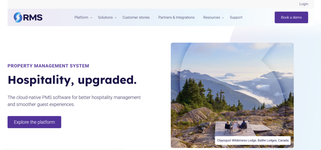 Best Hotel Front Desk Software: RMS Cloud