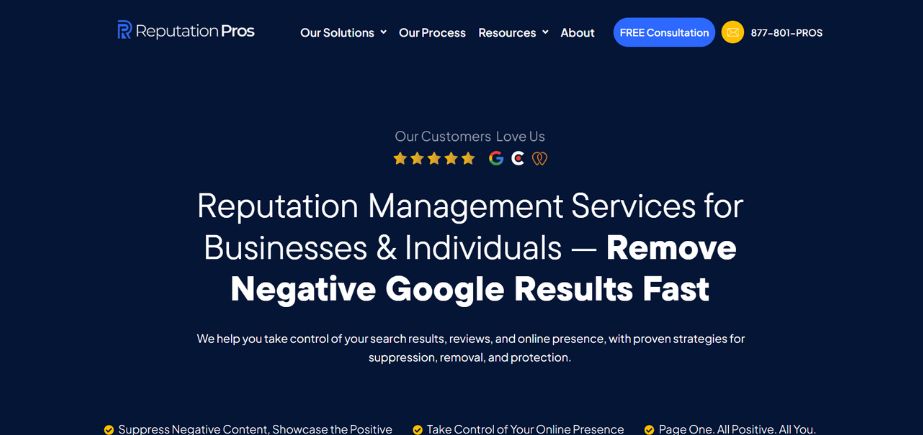 Online Reputation Management Companies-reputationPros