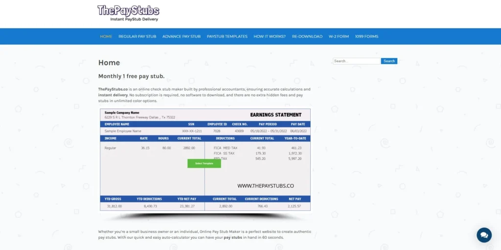 thepaystubs-PayStub Generators