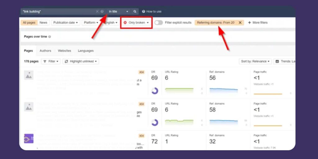 Broken Link Building