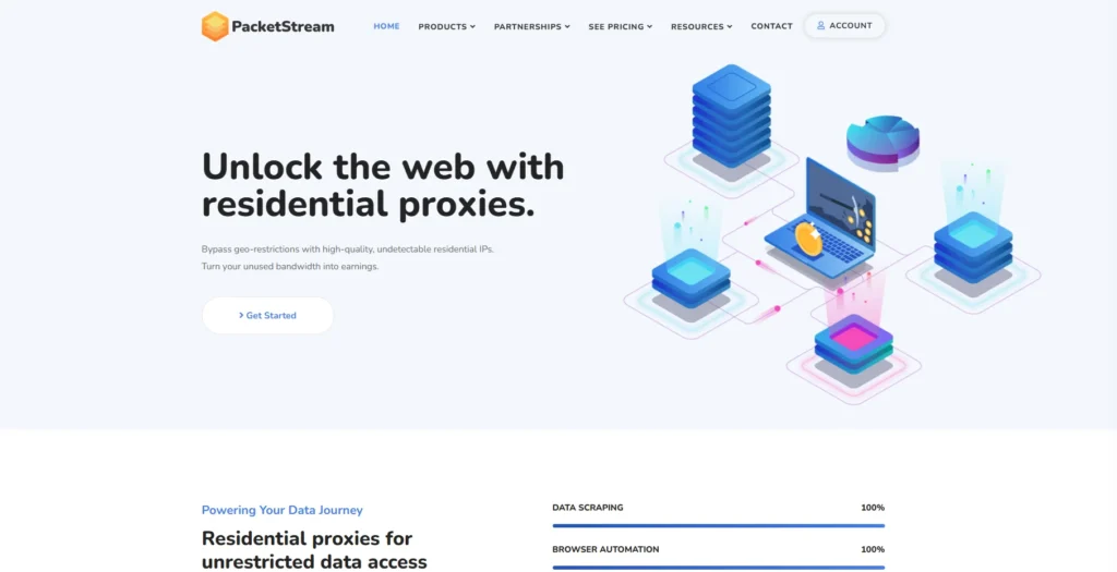 PacketStream-Proxy Servers