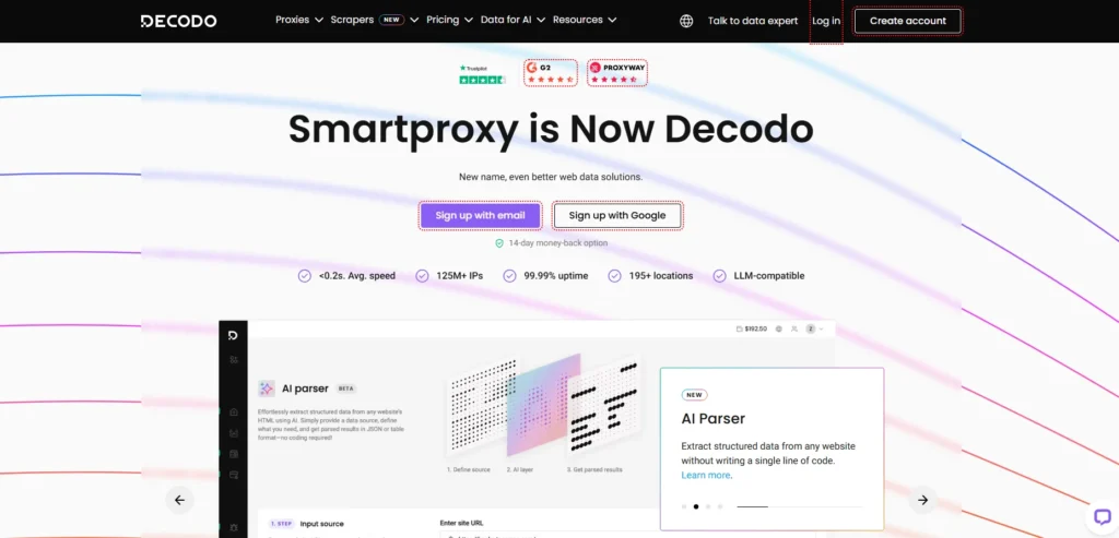 Smartproxy Decodo-Proxy Servers