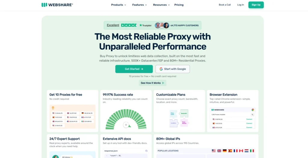 Webshare-Proxy Servers