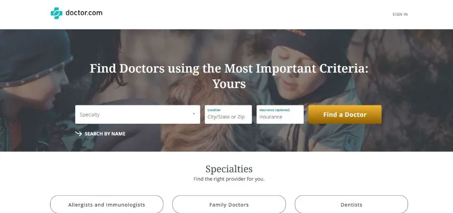 Doctor.com - Digital Marketing Platforms for Hospitals