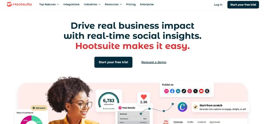 Hootsuite - Digital Marketing Platforms for Hospitals