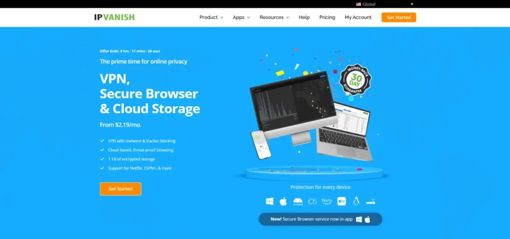 VPN for macOS - IPVanish