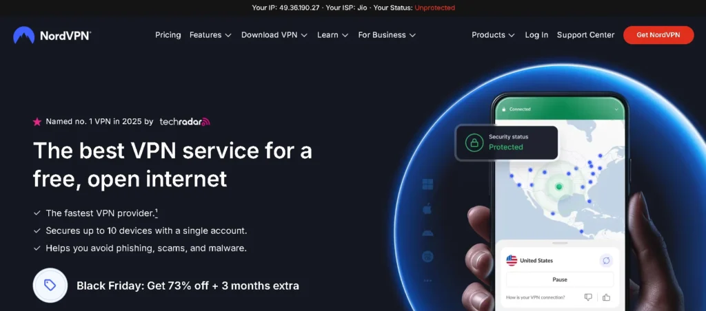 NordVPN-VPN for Linux