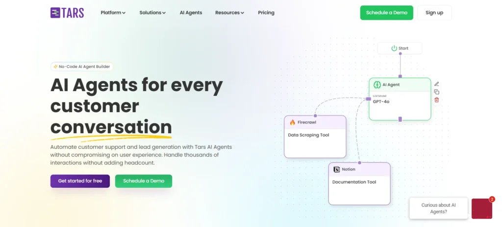 Best Chatbots for Shopify Tars