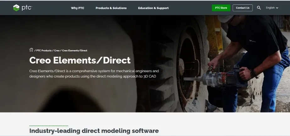 Creo ElementsDirect - Free CAD Software