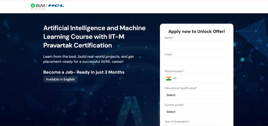 GUVI - AIML Courses