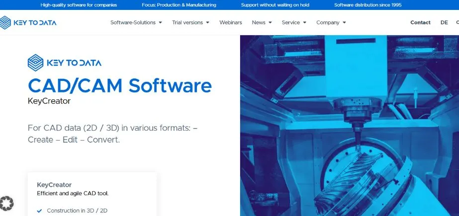 KeyCreator Direct CAD - Free CAD Software