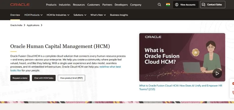 Oracle HCM Cloud - Workforce Management Software