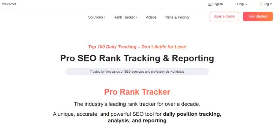 SE Ranking Alternatives - Pro Rank Tracker