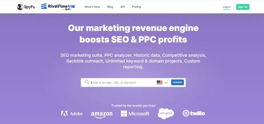 SpyFu - PPC Tools and Software