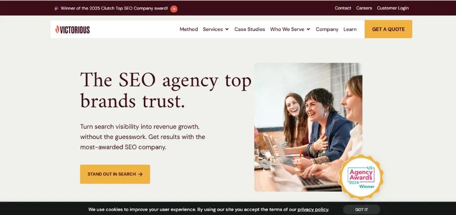Victorious - SEO for Lead Generation