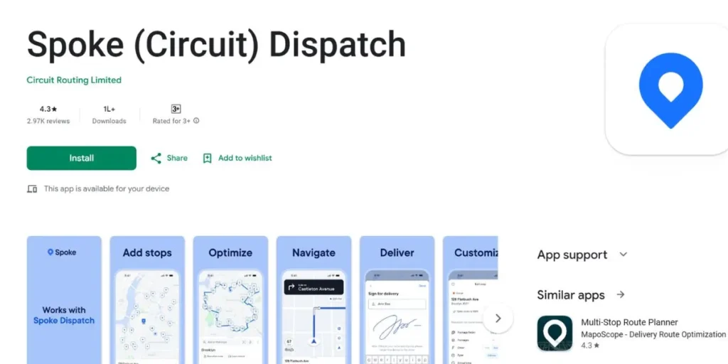 Circuit for Teams - Medical Courier Apps in USA