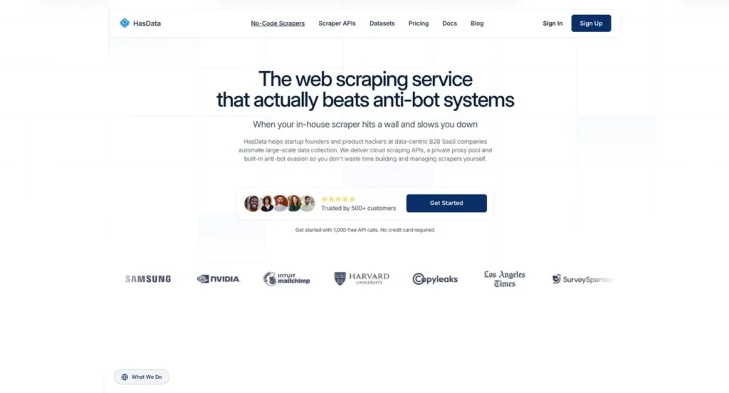 HasData
