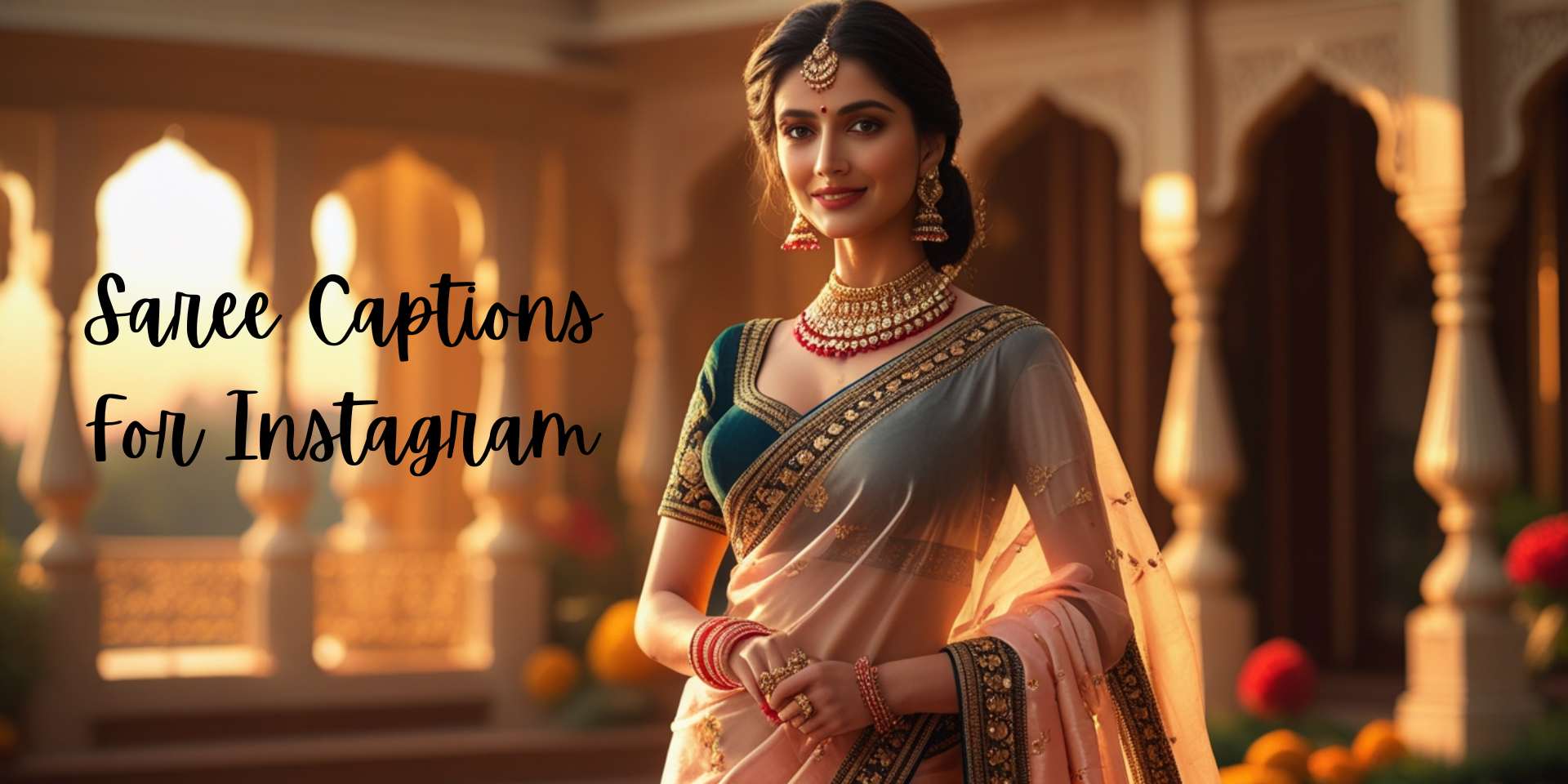 Saree Captions For Instagram