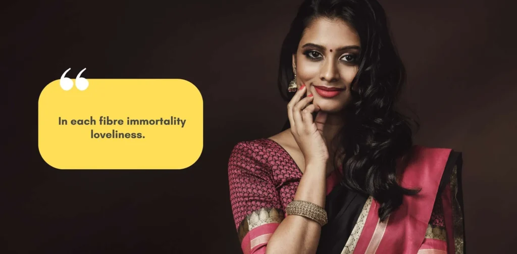 Saree Captions for Instagram