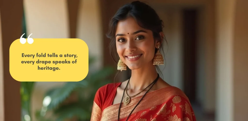 Saree Captions for Instagram