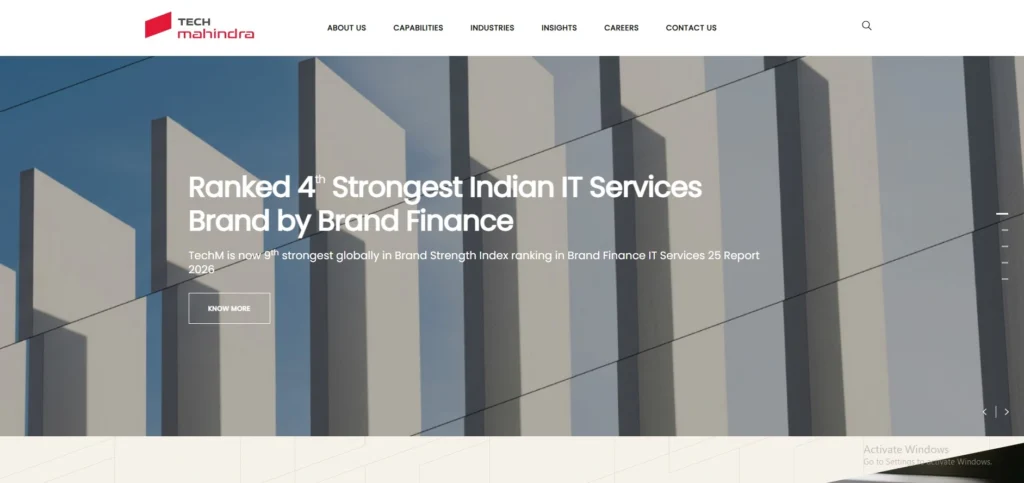 10 Best IT Companies In Coimbatore For Software Development IT Company In Coimbatore- Tech Mahindra