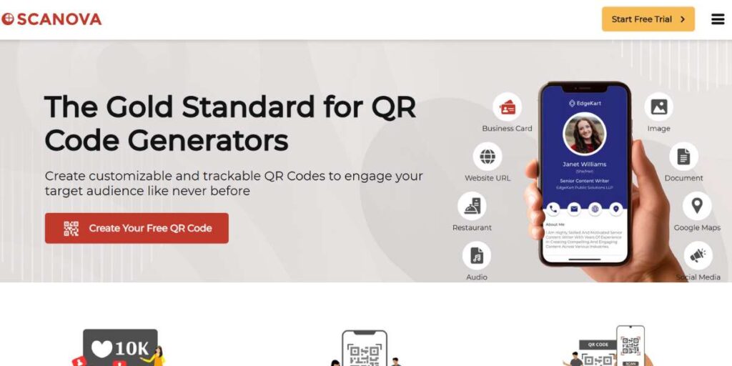 Custom QR Code Generator