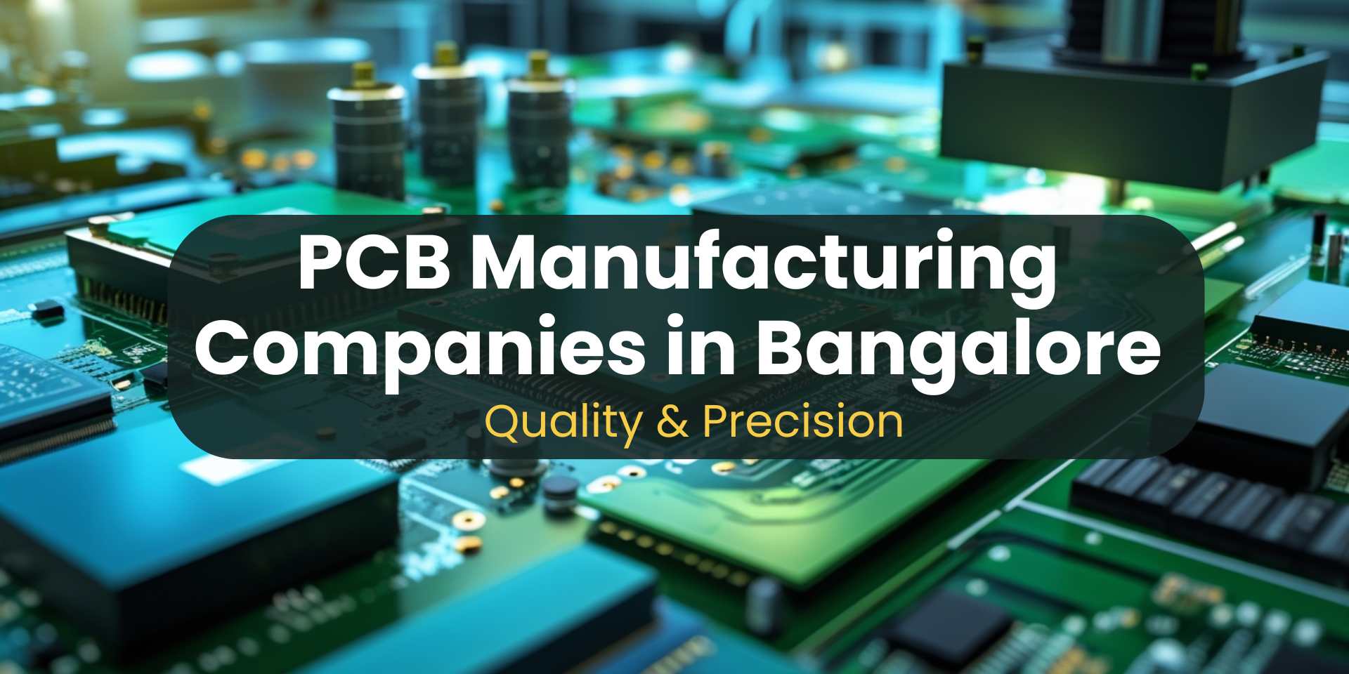 PCB Manufacturing Companies in Bangalore