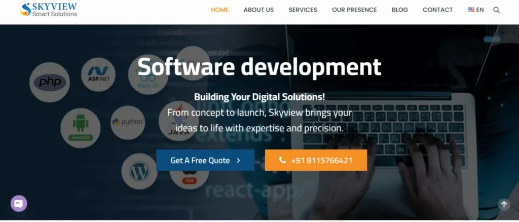IT Company in Lucknow - Skyview Smart Solution