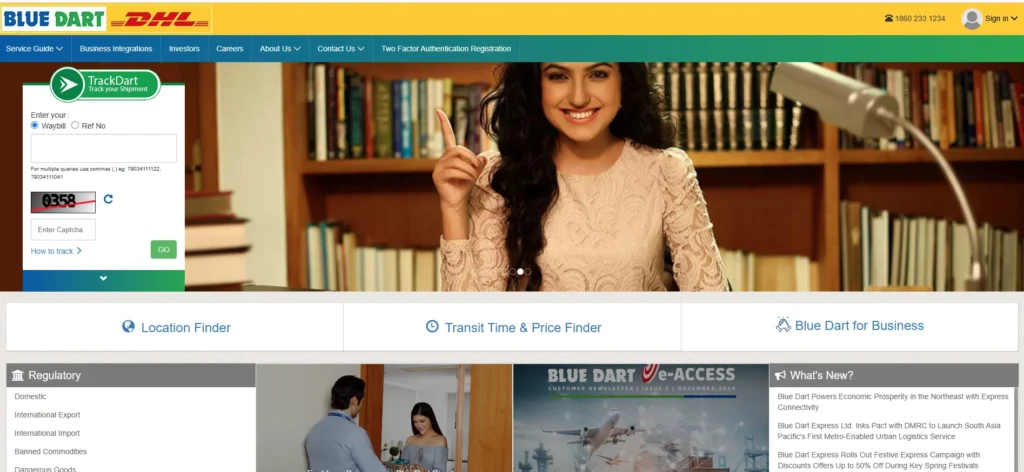 Blue Dart Express Ltd. – Pune-Logistics Companies in Pune