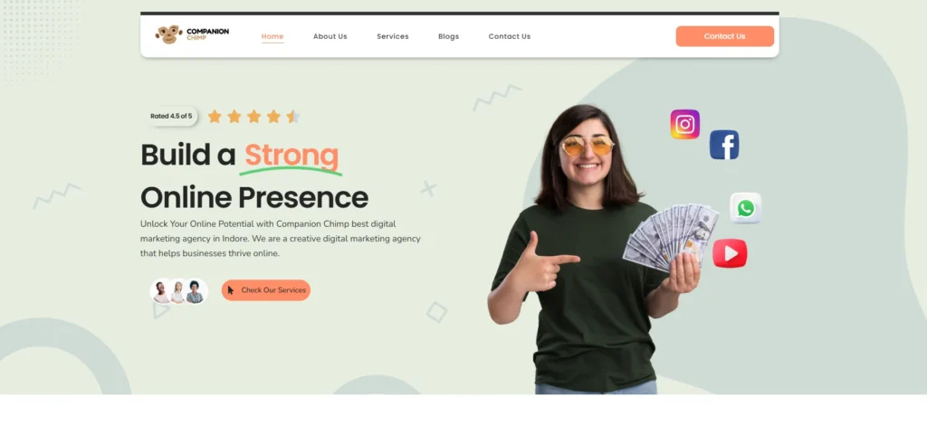 Companion Chimp Digital Marketing Agency-Digital Marketing Agencies in Indore