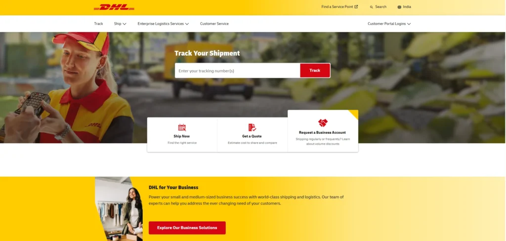 Logistics Companies in Bangalore - DHL