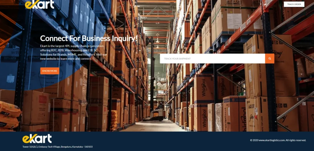 Logistics Companies in India - Ekart Logistics