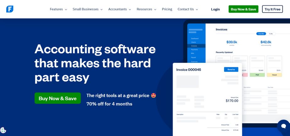 Invoicing Software - FreshBooks