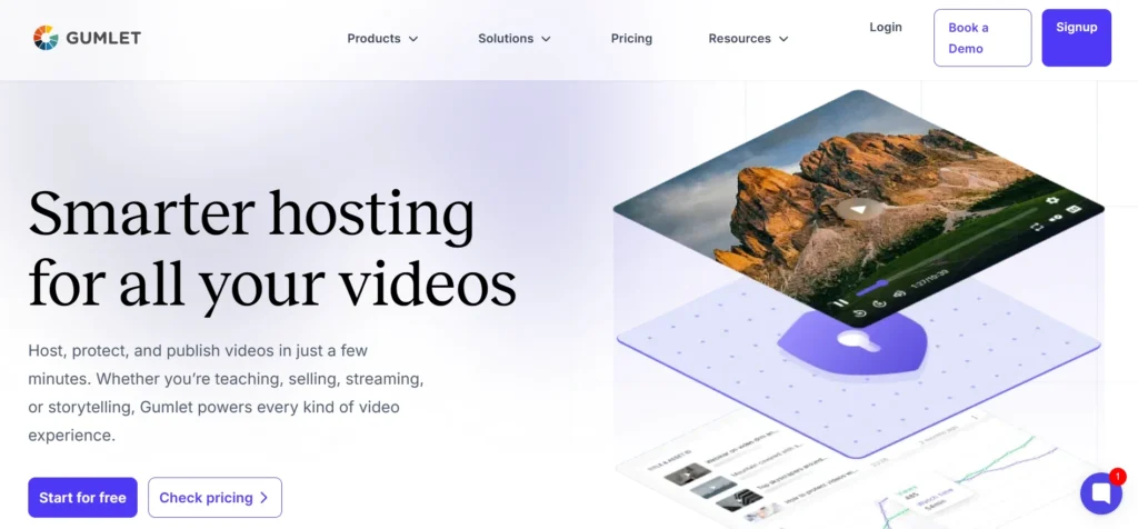 Gumlet YouTube alternative