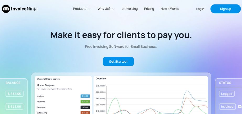 Invoicing Software - Invoice Ninja