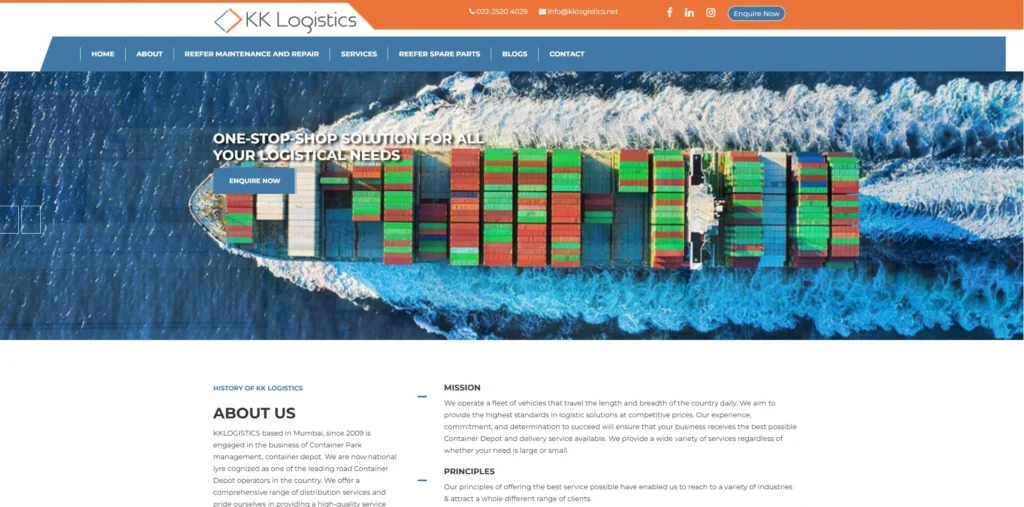 Logistics Companies in Kochi - KK Logistics