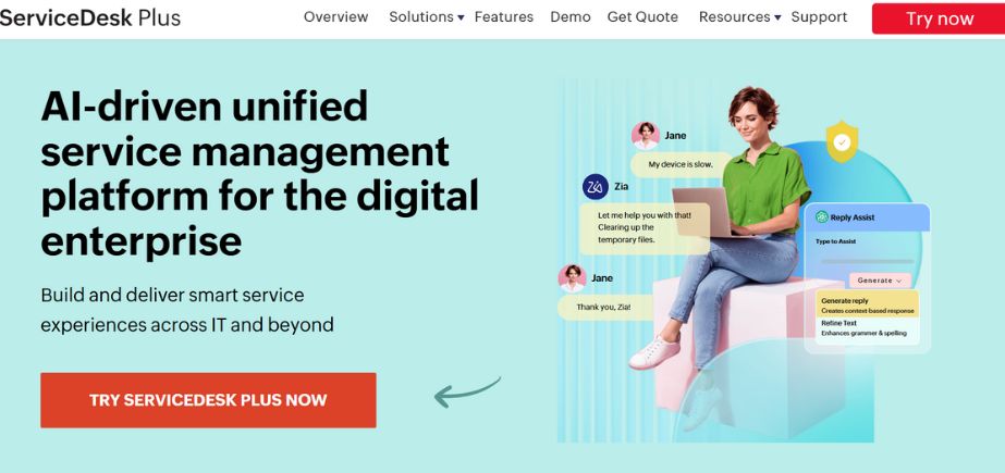 Help Desk Ticketing Software - ManageEngine ServiceDesk Plus
