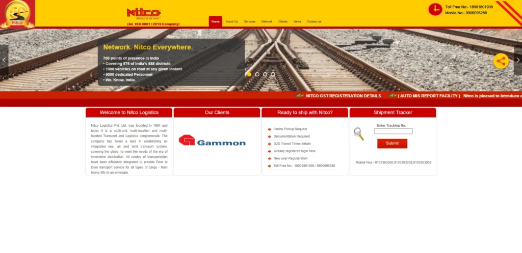 Logistics Companies in Bangalore - Nitco Logistics Private Limited