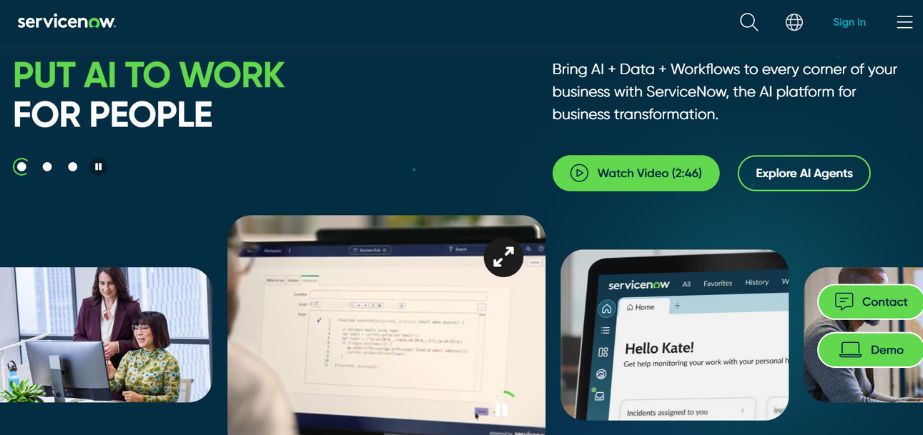 Help Desk Ticketing Software - ServiceNow