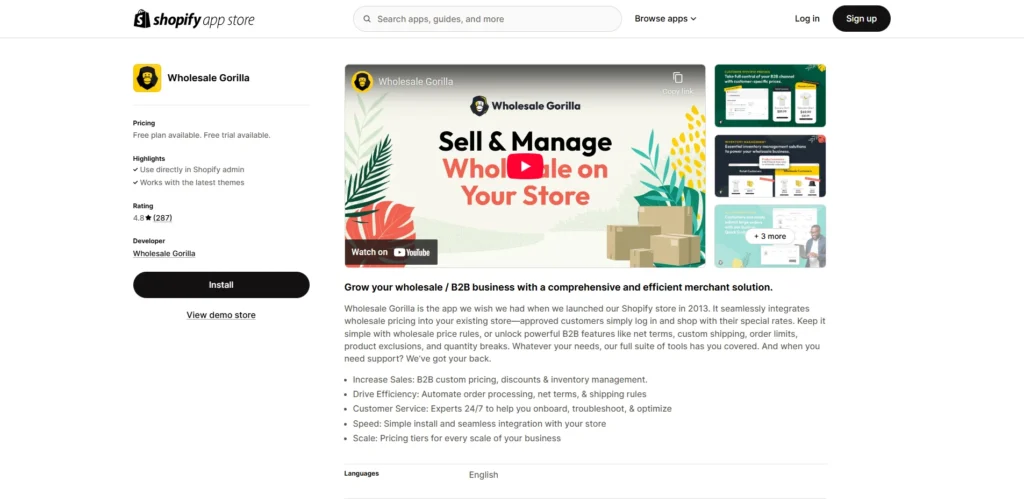 Shopify Wholesale Apps - Wholesale Gorilla
