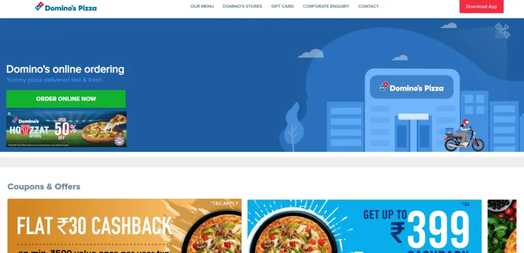 Best Franchise Businesses In India-Domino’s Pizza