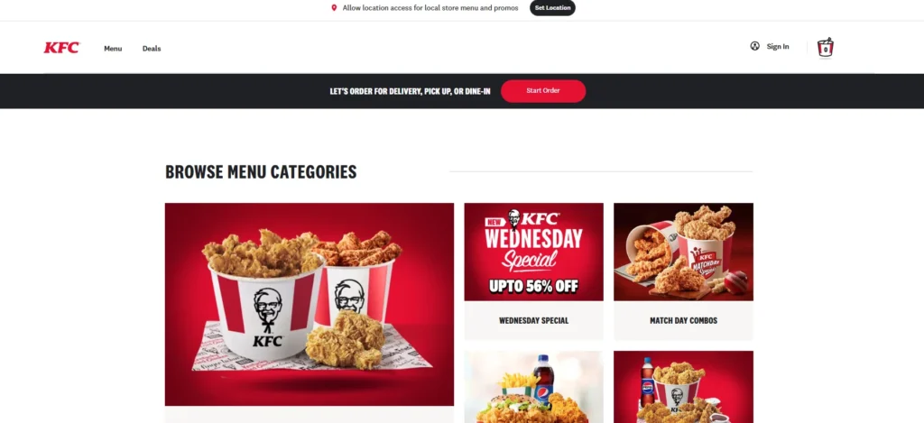 Best Franchise Businesses In India-KFC (Kentucky Fried Chicken)